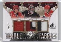 Eric Staal, Cam Ward, Rod Brind`Amour #/15